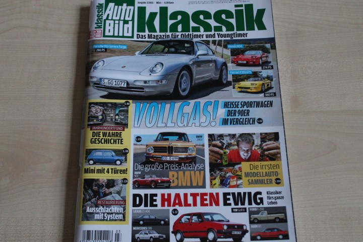 Deckblatt Auto Bild Klassik (03/2015)